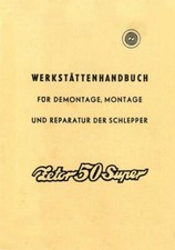 300480  Reparatur Werkstatt Zetor 50 Super CSSR Handbuch Instandhaltung