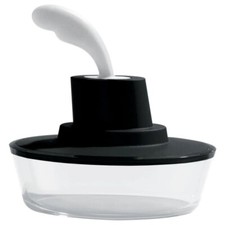 ALESSI  Butterdose Schiff mit