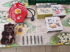 Dessertringe, Bär Backform retro, Donutmaker, Pralinenbesteck