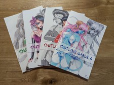 Outline Girls 1 - 4 Artbook A4