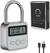 mizikuu Digitale Zeitschloss, Smart Time Lock mit LCD-Display USB Sicherheits