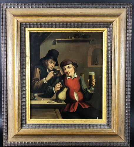 Feines genregemälde - feines, im