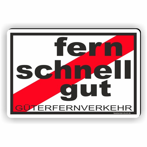 Fernschnellgut - ,