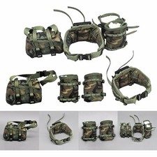 1/6 Action Figuren Gürtel Feldtasche Modell für 12inch Männer Figuren Kostüm