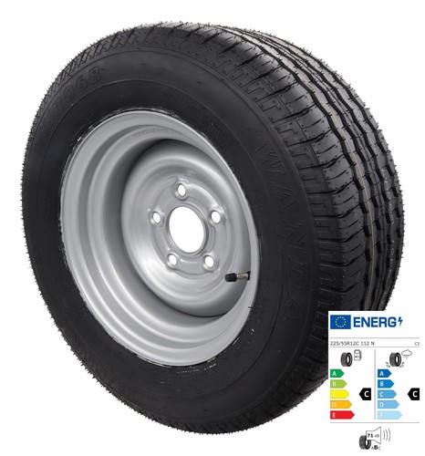 Komplettrad 225 12c 112n - komplettrad,
