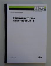 Werkstatthandbuch Deutz Agrotron Getriebe T-7100 Synchrosplit - S