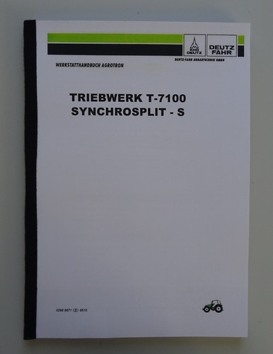 Werkstatthandbuch deutz - werkstatthandbuch,