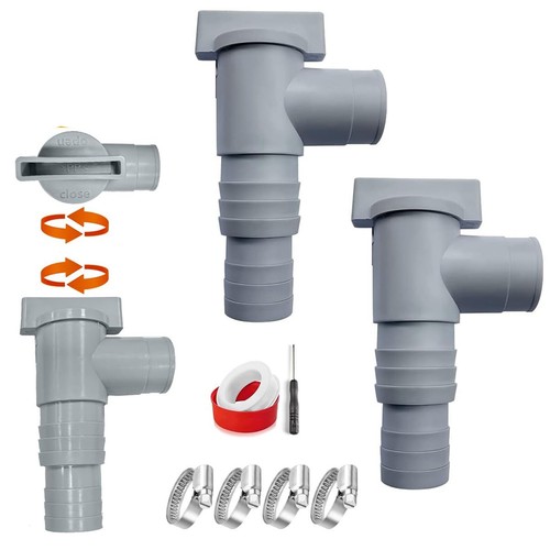 Pool wartungshahn 32mm - 32mm,
