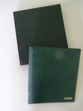 LINDNER, Ringbinder RONDO, Grün, 1400-G, Albenblätter Briefmarkenalbum