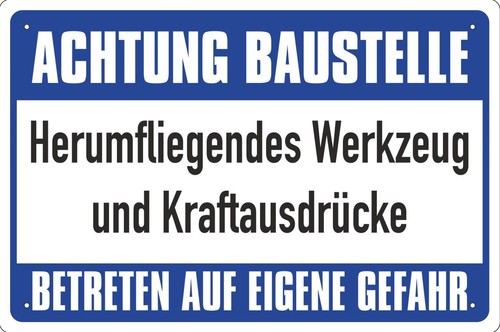 Lustige sprüche blechschild - sprüche,