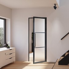 Glastür Drehtür Komplettset