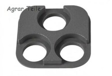 Tasterplatte für 3 Taster WK