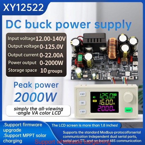 Cnc adjustable buck power - adjustable,