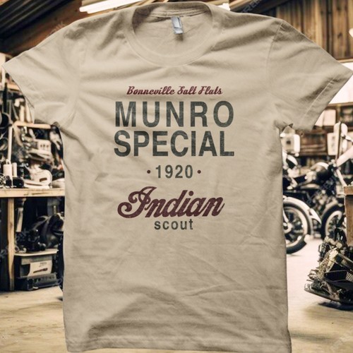 Vintage biker munro special - biker,