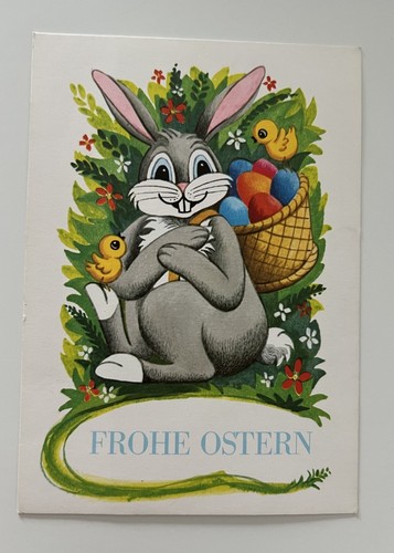 Ddr osterkarte hase - ddr,