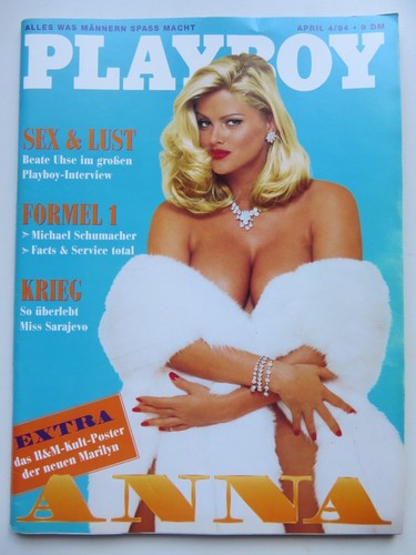 Playboy 1994 anna nicole - playboy, 4/1994,