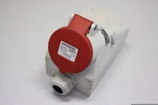 MENNEKES Wanddose TwinCONTACT16A5p6h 400V IP44 3P+N+ Wanddose TYP419