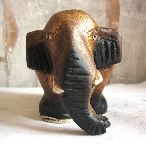 Elefant holz 5 - elefant, h=9,5