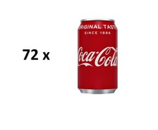 Coca Cola  72 x 0,33l Dosen