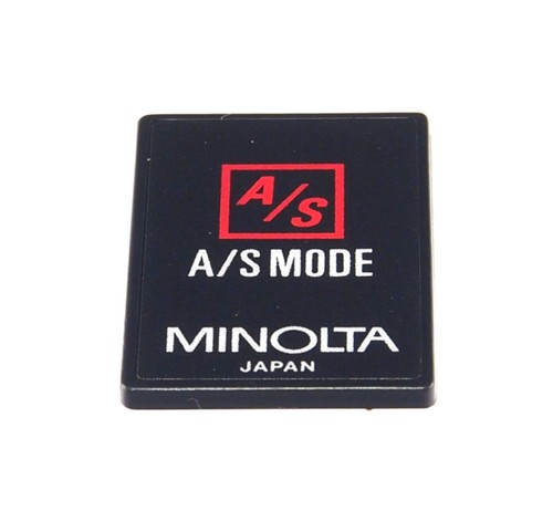 Minolta mode card - minolta, a/s