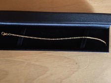 Königsarmband gold 333 Stempel 21cm 2mm 8Karat Armband Goldarmband Neuwertig!