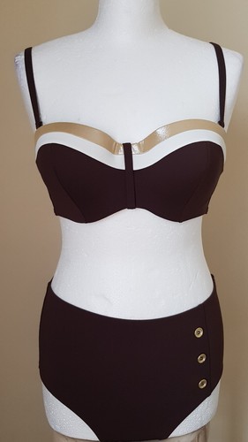Cyell bikini badeanzug braun - bikini,