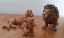 Schleich Löwenfamilie * Löwin liegend * Löwe * Löwenjunges/ Löwenjungtier/ Baby