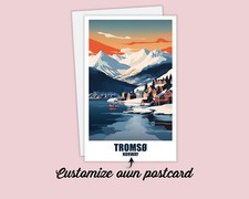 Tromso postkarte poster - tromso,
