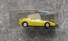 Herpa Ferrari Modellauto H0 1:87 Pkw Testarossa mit einem Außenspiegel in gelb