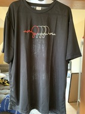 T-Shirt / Trikot / Tischtennis Funktions-Shirt XL Herzschlag In Schwarz