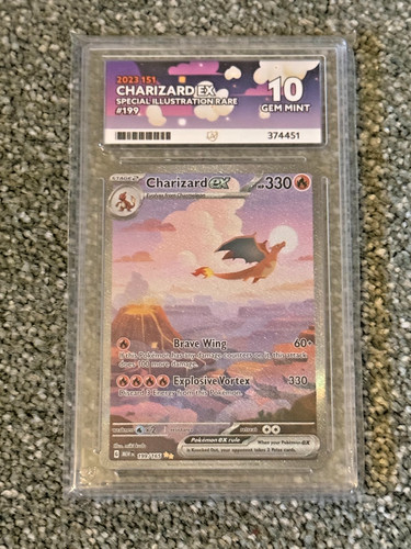 Pokémon 151 charizard - pokémon,