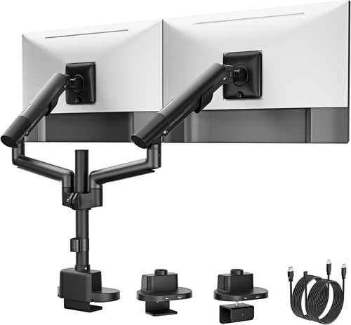 Dual monitor halterung mit usb - monitor,