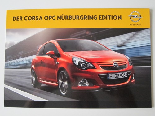 Prospekt broschüre opel - prospekt,