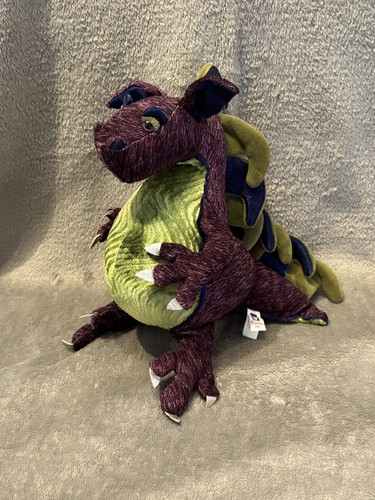 Lila drache plüschtier - lila,