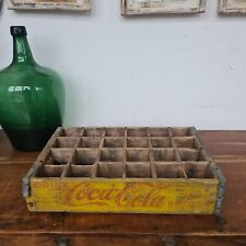 B0724 Getränkekiste | Coca-Cola | Holzkiste | USA Vintage 50er 60er Jahre