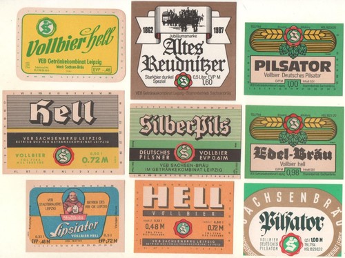 Ddr bieretiketten - 9,