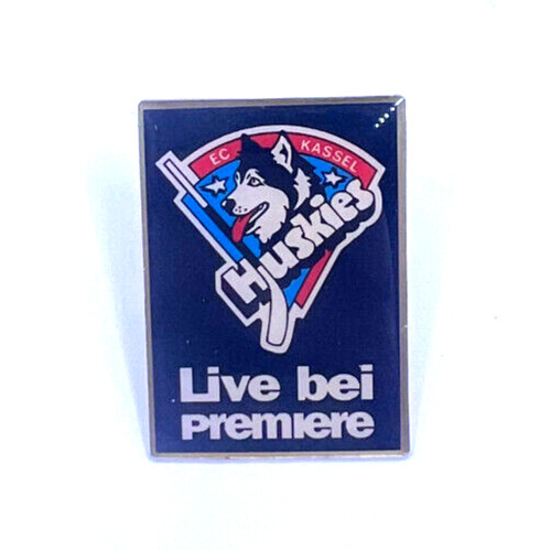 Kassel huskies pin logo - ec,