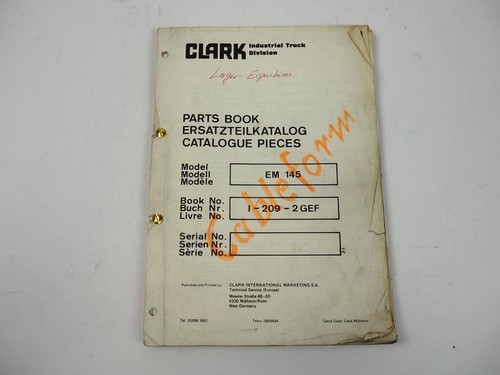 Clark 145 gabelstapler - em,