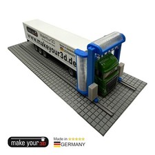 Lkw bus waschanlage - h0,