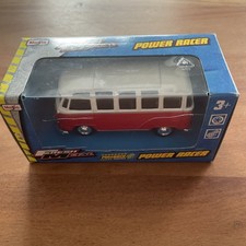 MAISTO  1:40 VOLKSWAGEN VW BUS SAMBA rot/weiß NEU in geöffneter OVP HERITAGE ED.