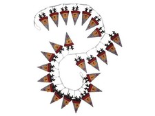 Adventskalender Elche - Girlande zum Befüllen