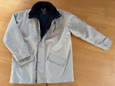 Schnee Ski Winter Anorak Jacke Herren Aigle XXL Weiß/creme m.Blau 56 58 Kapuze