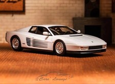 FERRARI Testarossa  - white - Car Lounge 1:64