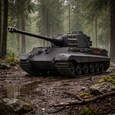 1/16 RC Königstiger grau IR