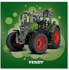 20 Servietten FENDT TRAKTOR Deko Kinderparty Kindergeburtstag Trecker Bauernhof