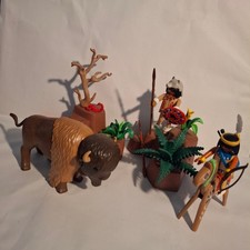 Playmobil Bisonjäger Felsen