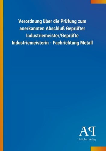 Verordnung über die prüfung - über,