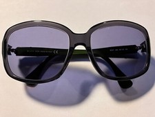 TOD's TODS Sonnebrille - Grau / Grün - gross quadratisch - wie neu