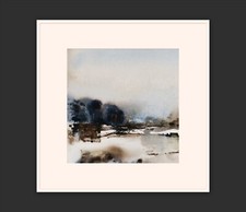 Original aquarell bild - original,