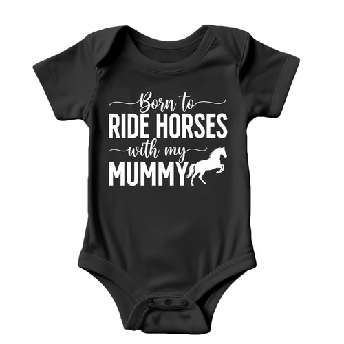 Haus baby born ride pferde - haus,